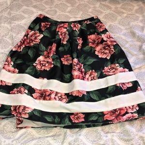 Floral skirt